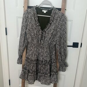 Boot Barn- Loveriche long sleeved ruffle dress. Size L